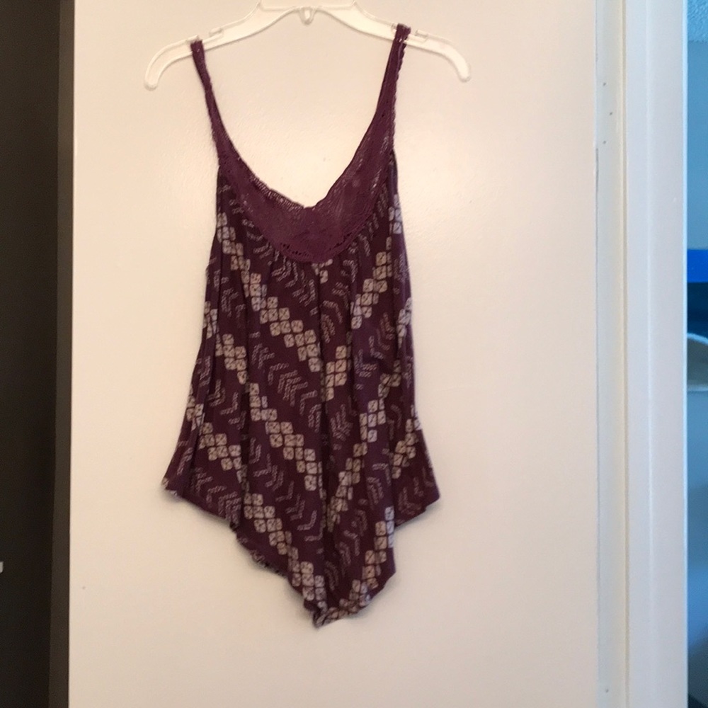 Purple American Eagle top